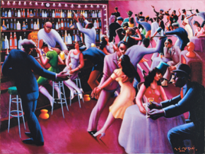 "Nightlife" by Archibald Motley