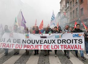 Mass protests again the labor law "reform" continue